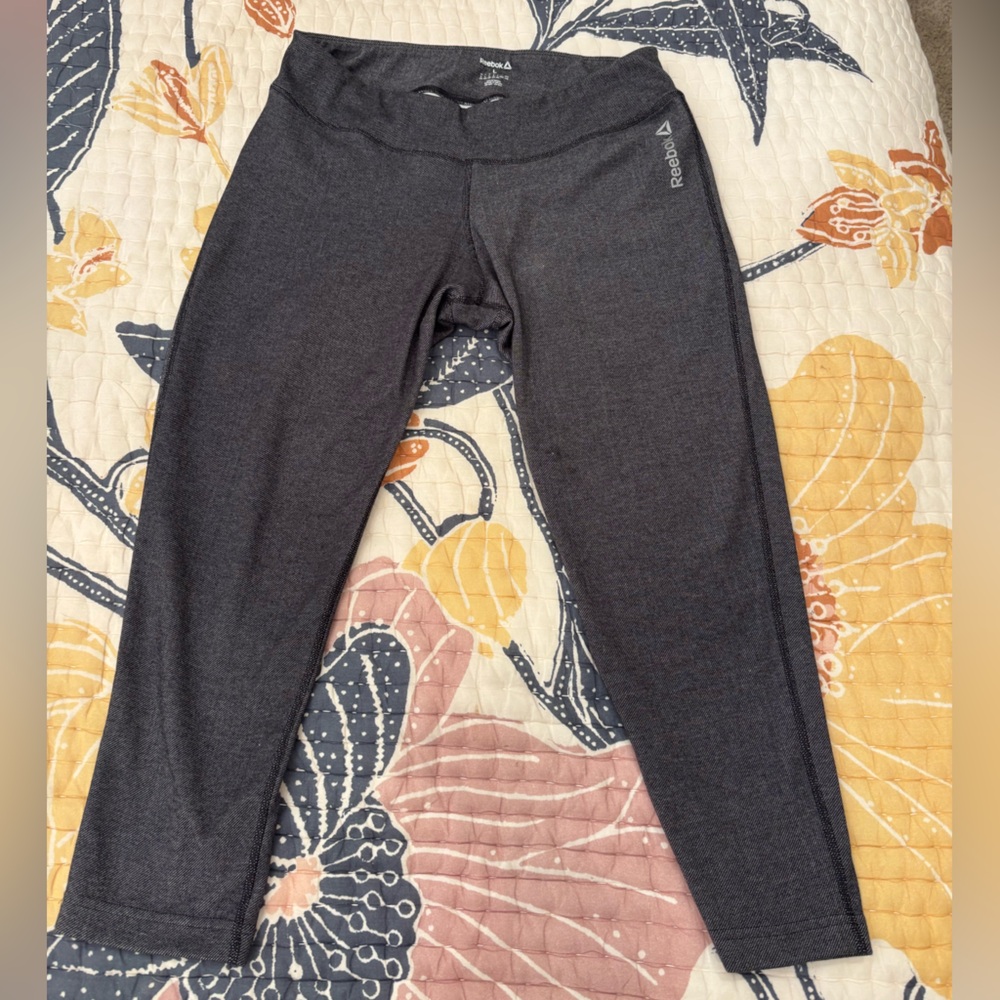 Reebok Charcoal Gray Leggings